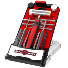 Real Avid - Accu-Punch™ Hammer & AR15 Pin Punch Set - v8 - HCC Tactical