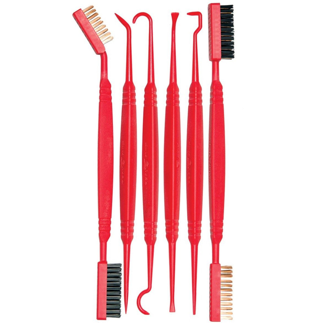 Red; Real Avid - Accu-Grip™ Picks & Brushes - HCC Tactical