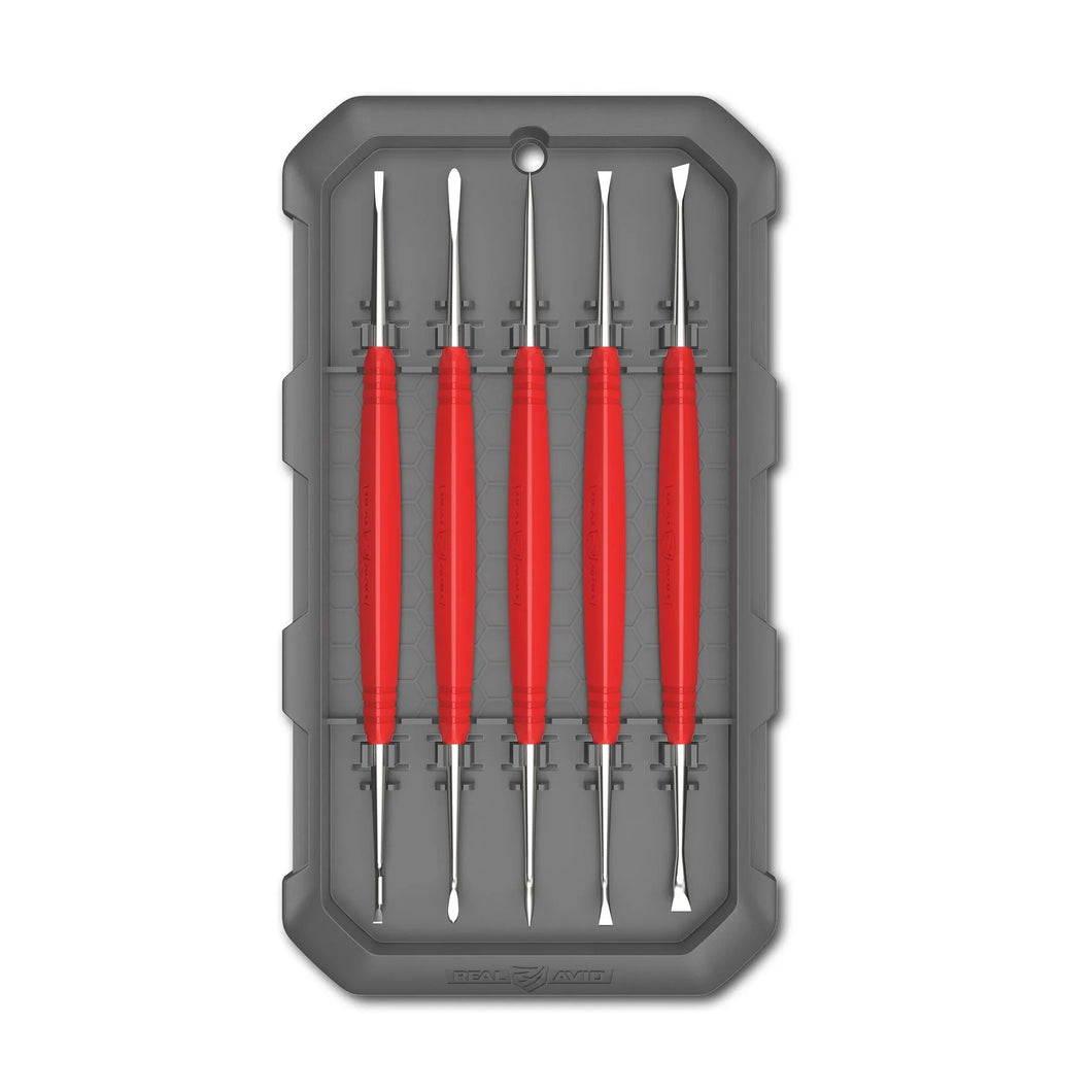 Black; Real Avid - ACCU-Grip Steel Picks - HCC Tactical