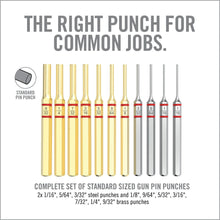 Real Avid - Accu-Punch® 11-Piece Standard Brass & Steel Pin Punch Set - v - HCC Tactical