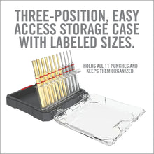 Real Avid - Accu-Punch® 11-Piece Standard Brass & Steel Pin Punch Set - v2 - HCC Tactical