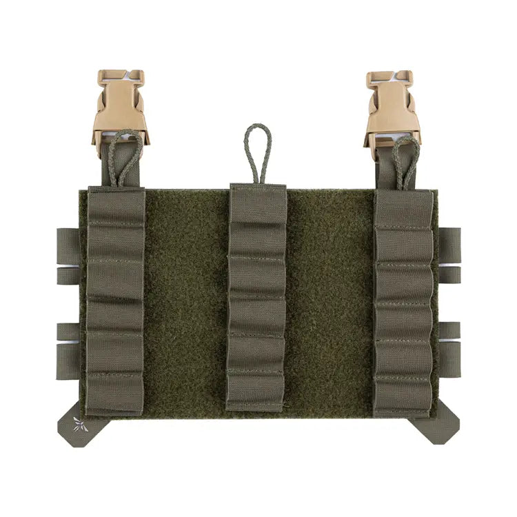 Ranger Green; HRT Tactical - Laser Cut Shotgun Placard w/ Removable Caddy - HCC Tactical