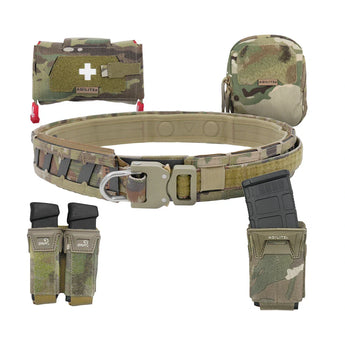 MultiCam; Agilite - Magnetix™ Battle Belt Loadout Multicam; HCC Tactical