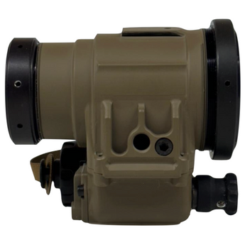 FDE - AB Nightvision - Dovetail Bino Mount Bridge - RVM-14 Side- HCC Tactical