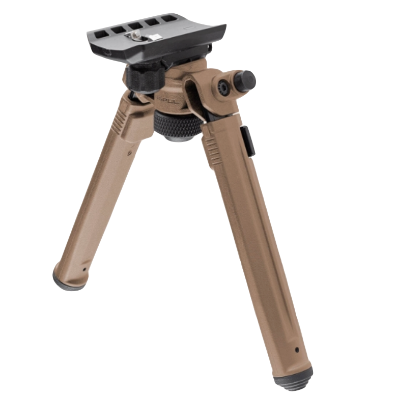 FDE; Magpul - MOE®️ Bipod (Tilt Only) - HCC Tactical