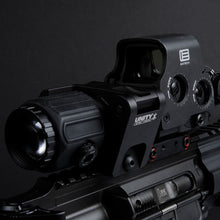 EOTECH - G45 Magnifier w/ FAST Omni Flip-To-Center Magnifier Mount FDE Side Profile - l2 - HCC Tactical