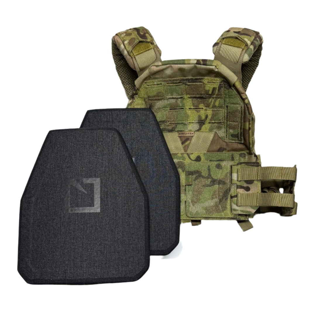MultiCam; Agilite - K-Zero Plate Carrier & L211 Special Rifle Threat (Single Curve) plates Loadout - shooters - HCC Tactical