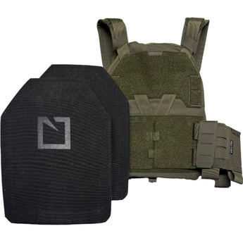 Ranger Green; Agilite - Sub Zero Plate Carrier & 4403 LEVEL IV (Multi Curve) plates Loadout - Sapi - HCC Tactical