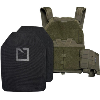 Ranger Green; Agilite - Sub Zero Plate Carrier & 3810 LEVEL III+ (Multi Curve) plates Loadout - Sapi - HCC Tactical