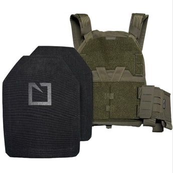 Ranger Green; Agilite - Sub Zero Plate Carrier & 3411 LEVEL III+ Loadout - Sapi - HCC Tactical