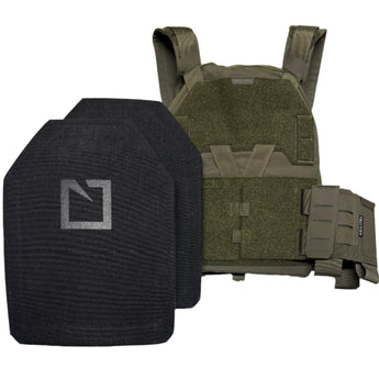 Ranger Green; Agilite - Sub Zero Plate Carrier & 4601 LEVEL IV (Multi Curve) plates Loadout - Sapi - HCC Tactical