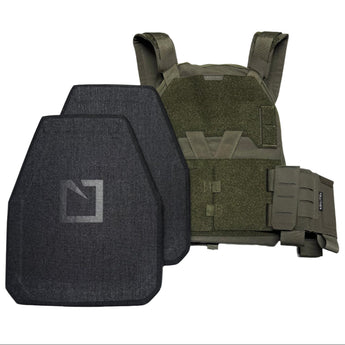 Ranger Green; Agilite - Sub Zero Plate Carrier & 4601 LEVEL IV (Multi Curve) plates Loadout - Shooter - HCC Tactical