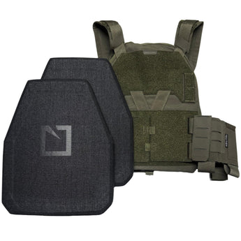 Ranger Green; Agilite - Sub Zero Plate Carrier & 3411 LEVEL III+ Loadout - Shooter - HCC Tactical