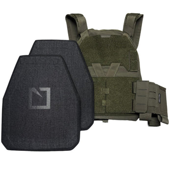 Ranger Green; Agilite - Sub Zero Plate Carrier & 4403 LEVEL IV (Multi Curve) plates Loadout - Shooter - HCC Tactical