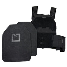 Black; Agilite - Sub Zero Plate Carrier & 3810 LEVEL III+ (Multi Curve) plates Loadout - Sapi - HCC Tactical