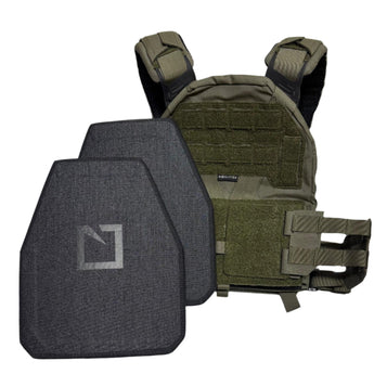 Ranger Green; Agilite - K-ZERO Plate Carrier & 4601 LEVEL IV Plates (Multi Curve) Loadout - Shooter - HCC Tactical