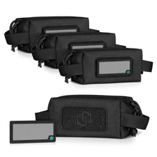 Obsidian Black; Saviour Equipment - Loose Sac Mini - Soft Ammo Carrier - 4 Pack - HCC Tactical