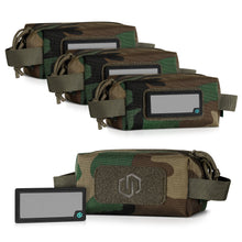 M81 Woodland; Saviour Equipment - Loose Sac Mini - Soft Ammo Carrier - 4 Pack - HCC Tactical