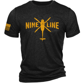 Black; Nine Line - Nine Line Helo - HCC Tactical