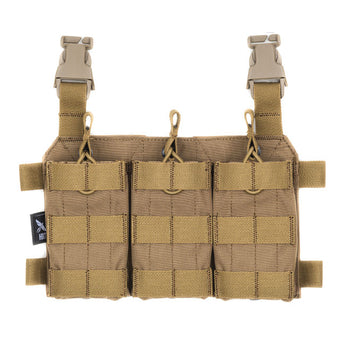Coyote Brown; HRT Tactical - Triple AR Placard - HCC Tactical