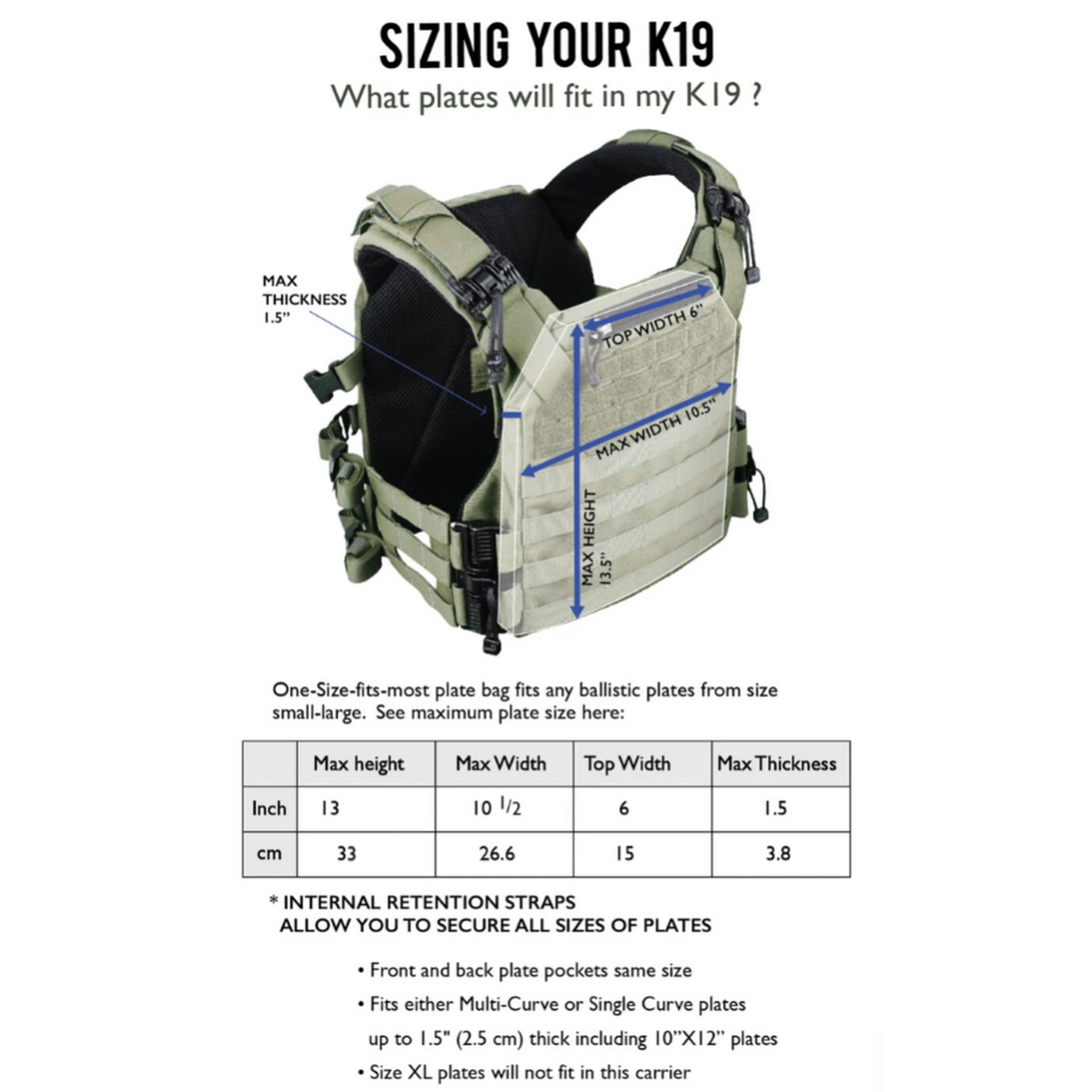 Agilite - K19 Plate Carrier (Gen 3) - HCC Tactical