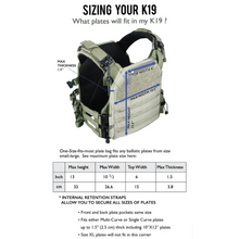 Agilite - K19 Plate Carrier Sizing - HCC Tactical