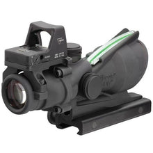 Trijicon ACOG® 4x32 BAC Riflescope w/ Trijicon RMR® (Horseshoe Reticle) Right Profile - HCC Tactical
