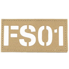 Coyote; First Spear Alpha-Numeric GLO Cell Tag™ - HCC Tactical