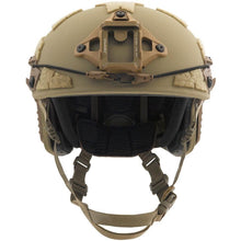 Galvion Caiman Helmet System Tan Front - HCC Tactical