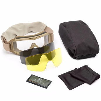 Revision Desert Locust Goggle Deluxe Kit Tan - HCC Tactical