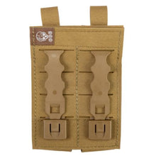 Grey Ghost Gear Double Pistol Magna Mag Pouch CB - Laminate - HCC Tactical