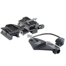 alt - Black; Wilcox PVS-14 Helmet / Weapon Mount Shoe Assembly - HCC Tactical