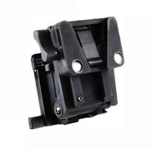 alt - Black; Norotos Lo-Sto Helmet Mount, Force-to-Overcome - HCC Tactical