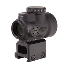 Trijicon MRO® 1x25 Red / Green Dot Sight (2.0 MOA Adjustable) Lower 1/3 Cowitness Mount Right Profile - HCC Tactical
