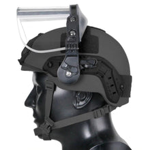 alt - Black; Ops-Core Multi-Hit FaceShield (ARC Rail Mount) - HCC Tactical