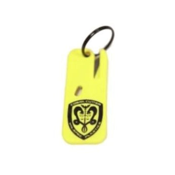 Yellow; Milspec Plastics - Cobra Cutter Keychain - HCC Tactical