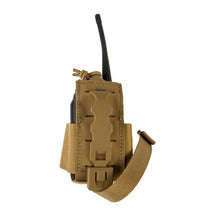 alt - Coyote Brown; Grey Ghost Gear Radio Pouch Small - Laminate - HCC Tactical