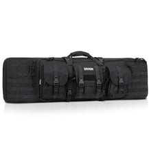 Black; Savior Equipment - American Classic - Double Rifle Case 42" - HCC Tactical