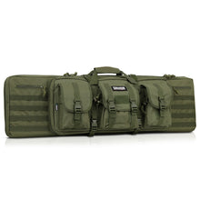 OD Green; Savior Equipment - American Classic - Double Rifle Case 55" - HCC Tactical