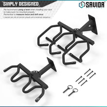 Savior Equipment - 3-Slot Adjustable Wall Rack - v6 - HCC Tactical