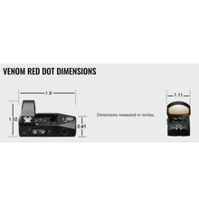 Vortex Venom® Red Dot Dimensions - HCC Tactical