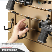 Savior Equipment Wall Rack System w/ Attachments Rack Attachments - HCC Tactical