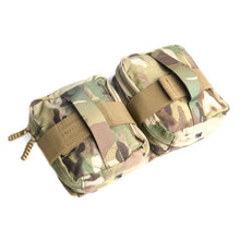 HRT Tactical Zip-On Dual Removable GP Pouches Front - HCC Tactical