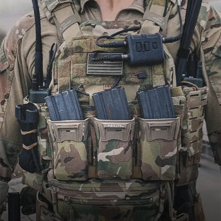 Disco32 - Vest Mounted Antennia System TNC - HCC Tactical Disco32 - Vest Mounted Antennia System TNC - HCC Tactical