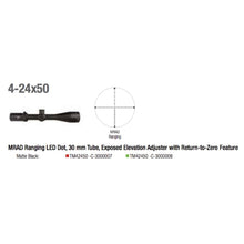 Trijicon - Tenmile™ 4-24x50 - v2 - HCC Tactical