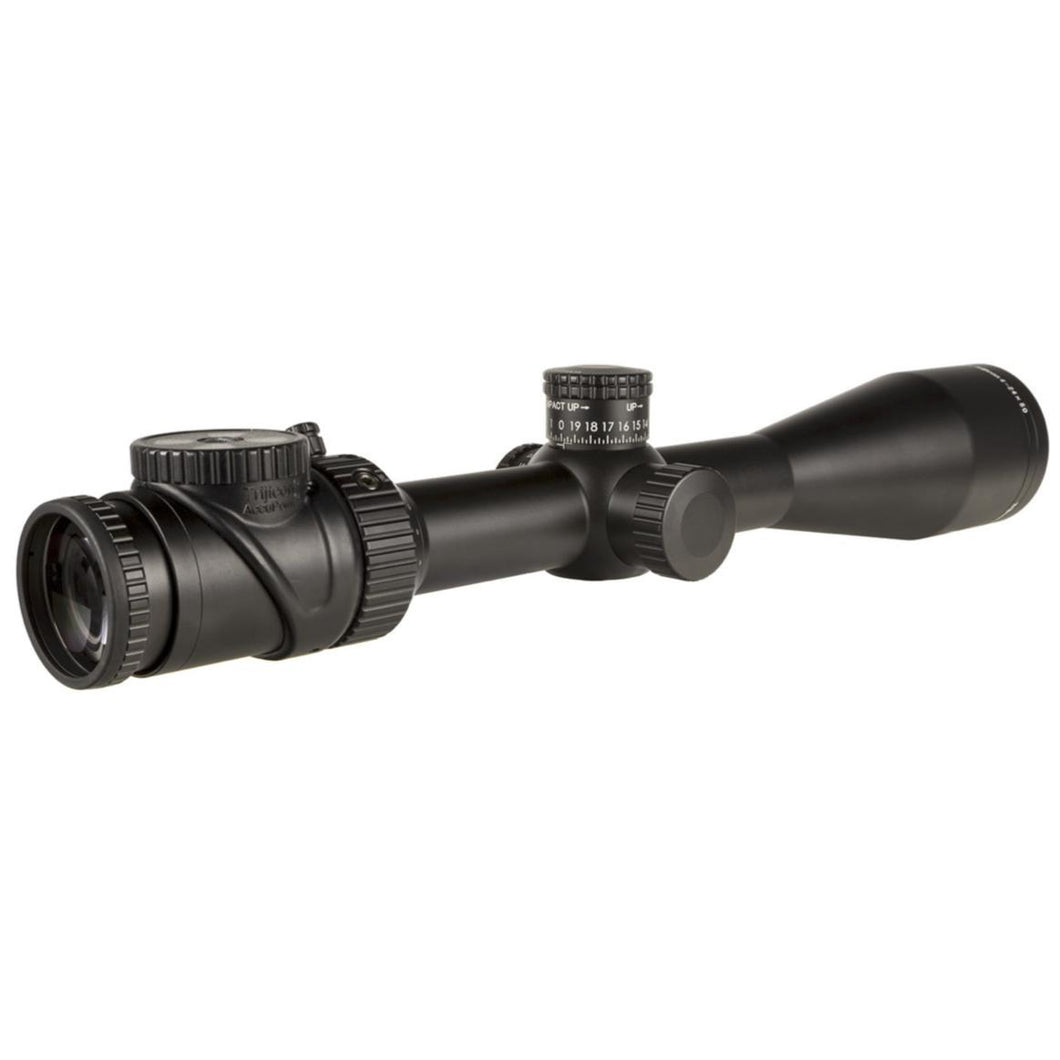 Black; Trijicon - AccuPoint® 4-24x50 - HCC Tactical