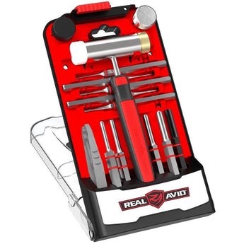 Black; Real Avid - Accu-Punch™ Hammer & Roll Pin Punch Set - HCC Tactical