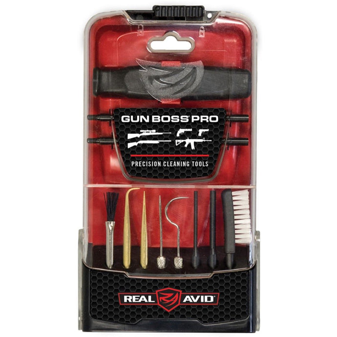 Black; Real Avid - Gun Boss® Pro Precision Cleaning Tools - HCC Tactical