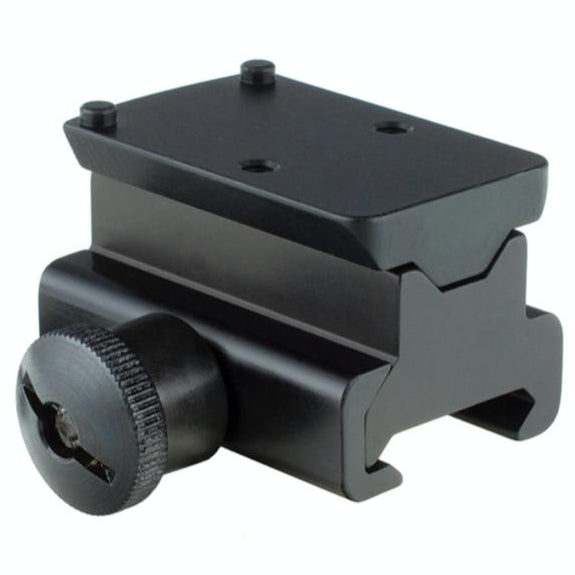 Black; Trijicon - Tall Picatinny Rail Mount for RMR®/SRO™ - HCC Tactical