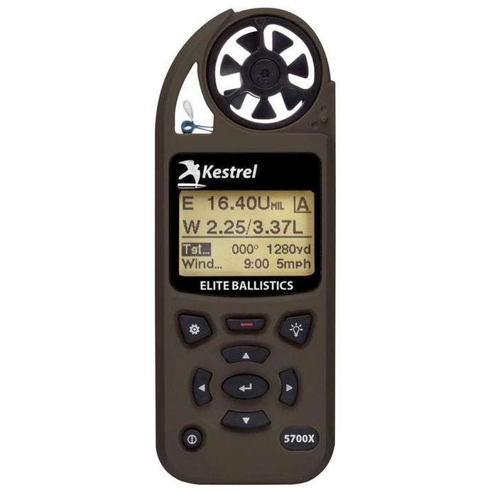 FDE; Kestrel - 5700X Elite Ballistics Meter - HCC Tactical